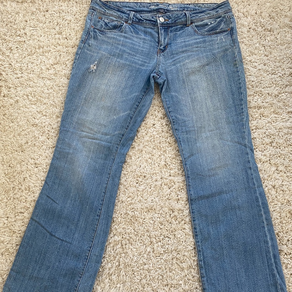 american eagle size 18L, slim boot